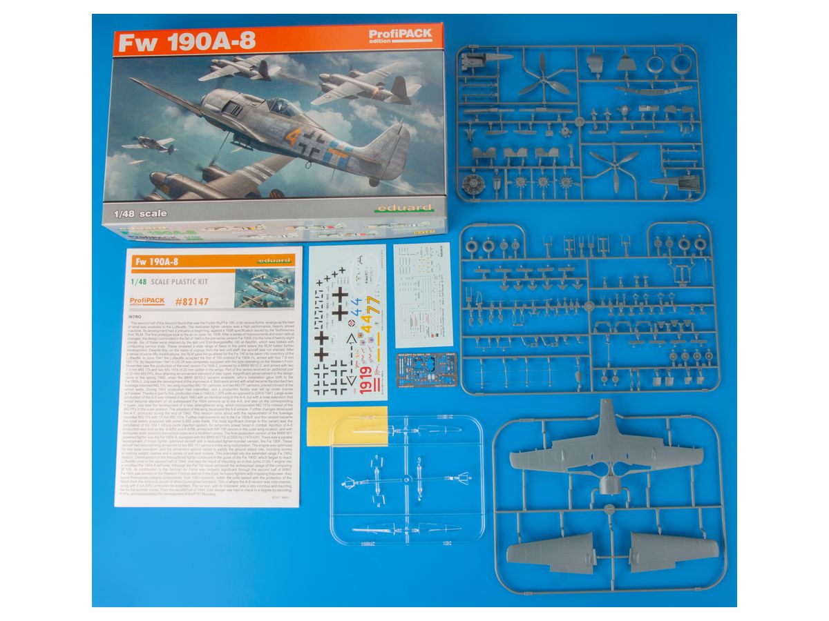 画像2: エデュアルド 1/48 フォッケウルフFw190A-8 プロフィパック【プラモデル】 