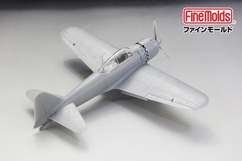 画像: ファインモールド 1/48 帝国海軍 零式艦上戦闘機五二型（三菱製・中期型）【プラモデル】 