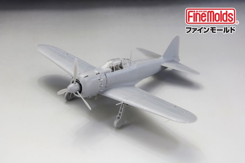 画像: ファインモールド 1/48 帝国海軍 零式艦上戦闘機五二型（三菱製・中期型）【プラモデル】 