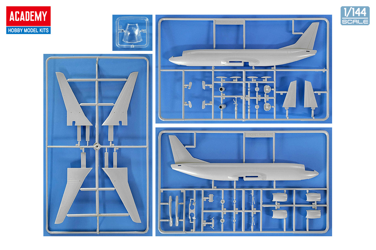 画像: アカデミー 1/144 ボーイング737 “コロンビア空軍”【プラモデル】 