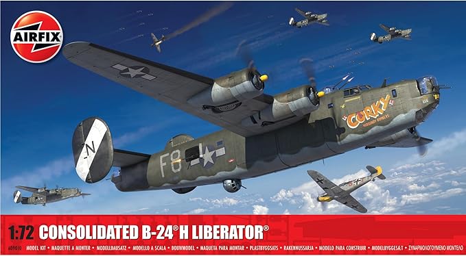 画像1: エアフィックス 1/72 アメリカ コンソリデーテッド B-24H リベレーター【プラモデル】 