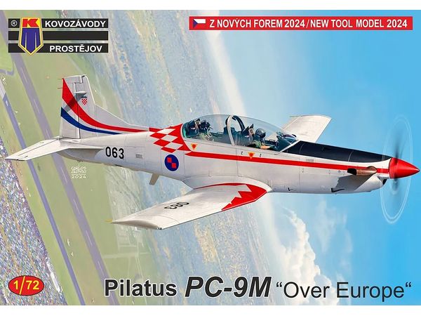 画像1: KPモデル 1/72 ピラタス PC-9M ヨーロッパ上空【プラモデル】  