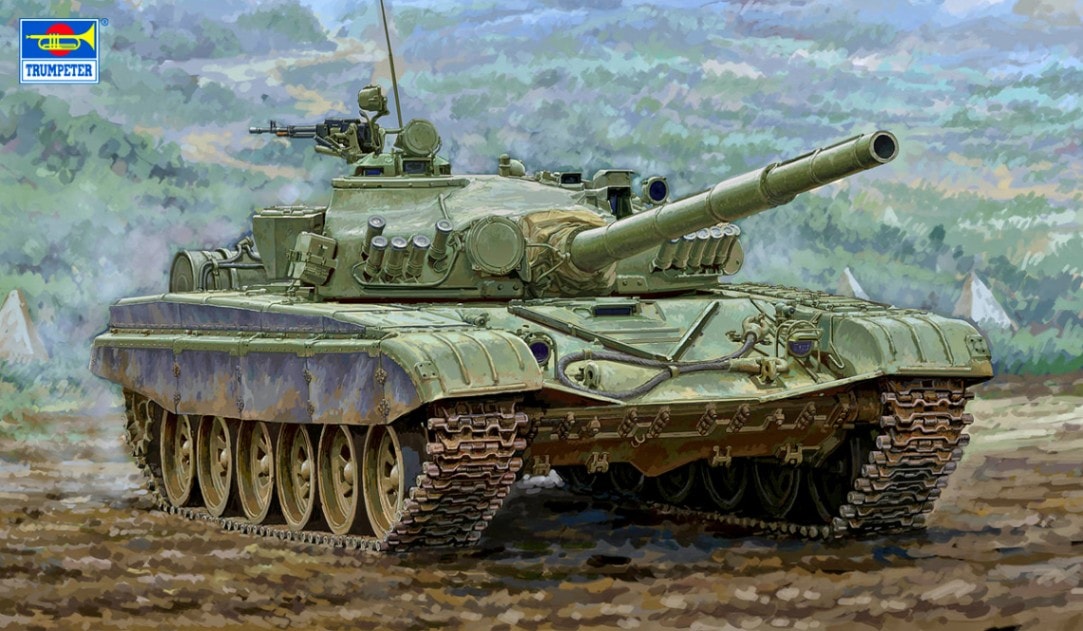 画像1: トランペッター 1/35 T-72M1主力戦車【プラモデル】  