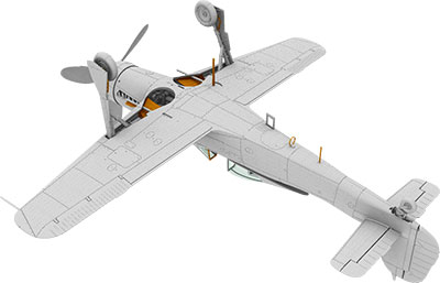 画像4: IBGモデル 1/72 独・フォッケウルフFw190D-13戦闘機・ノルデンハム工場製【プラモデル】  