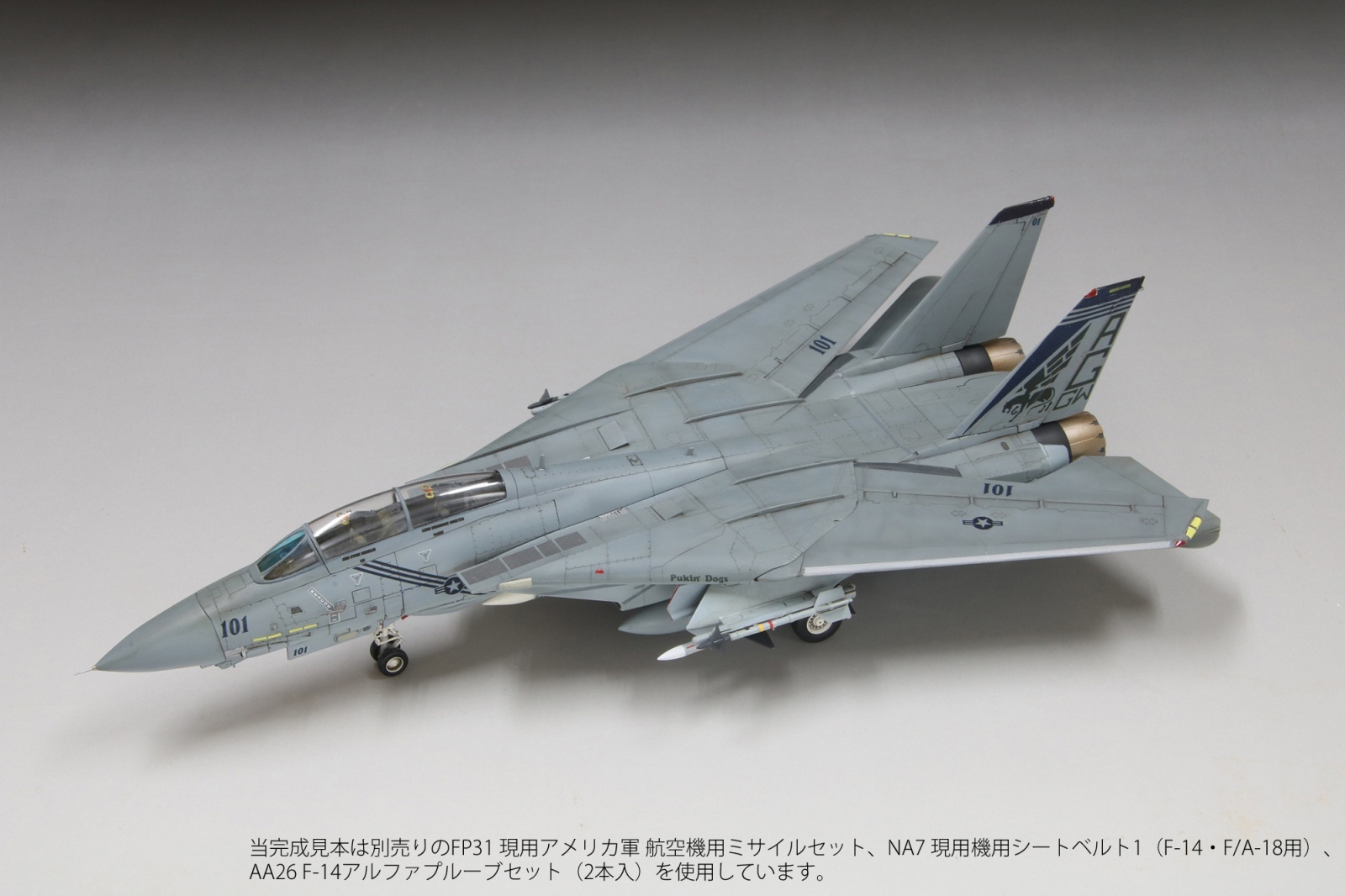 画像: ファインモールド 1/72 アメリカ海軍 F-14B トムキャットTM VF-143 “ピューキンドッグス”【プラモデル】 