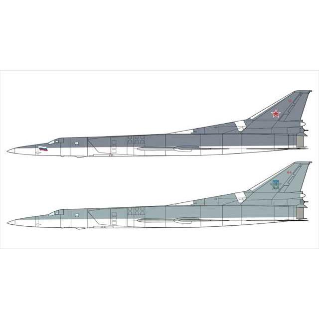 画像: アカデミー 1/144 ツポレフ Tu-22M3 バックファイアC【プラモデル】 