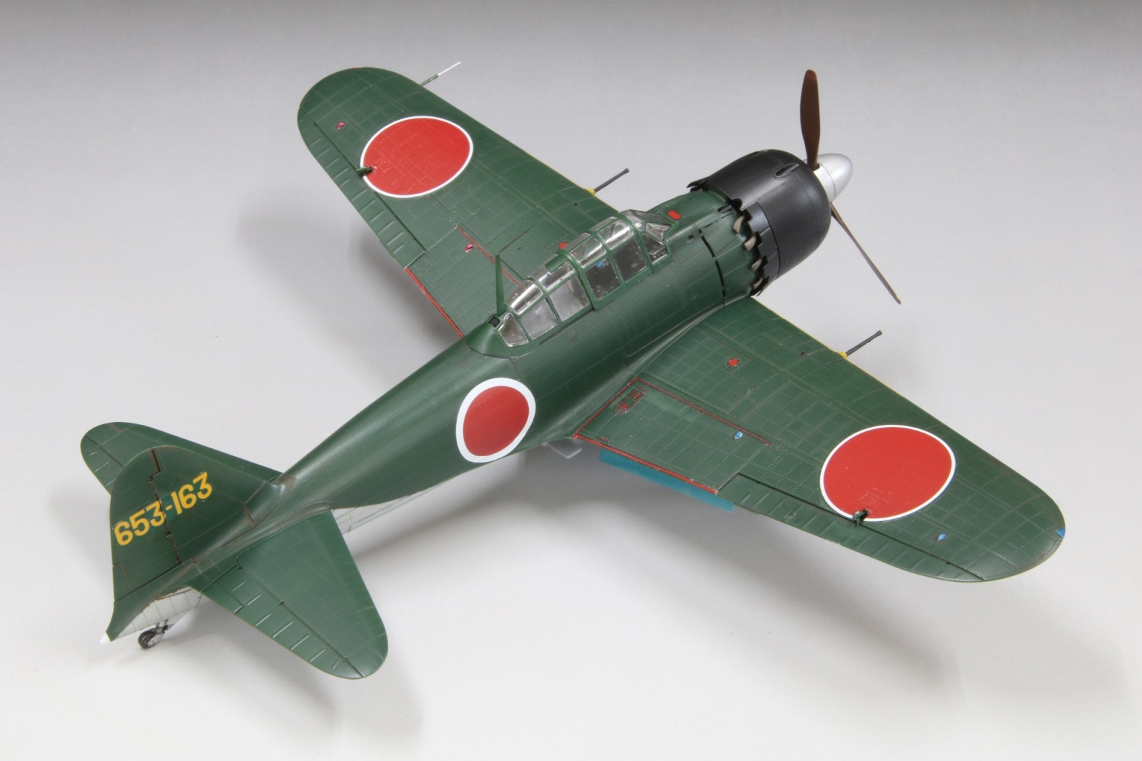画像: ファインモールド 1/48 帝国海軍 零式艦上戦闘機五二型 甲（中島製）【プラモデル】 