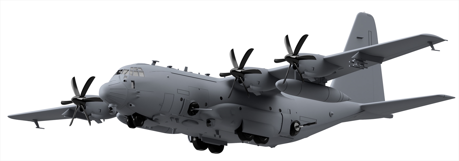 画像1: グレートウォールホビー 1/144 AC-130J ゴーストライダー ガンシップ【プラモデル】  
