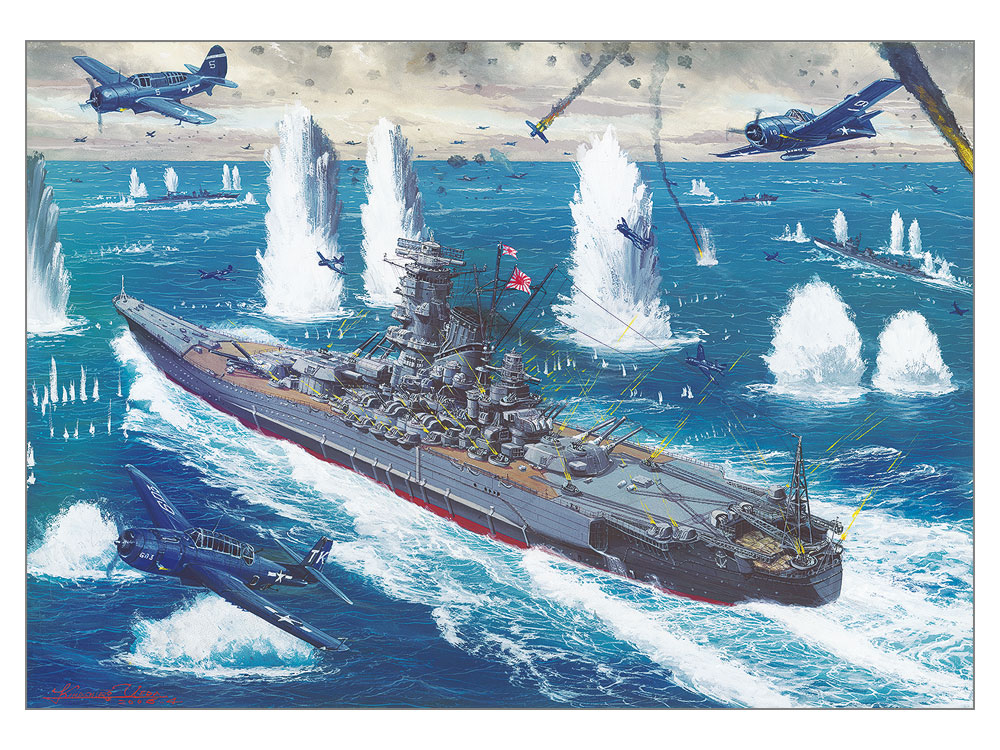 画像: 静岡模型教材協同組合 1/700 ウォーターライン《菊水作戦BOX》大和最後の決戦【プラモデル】 