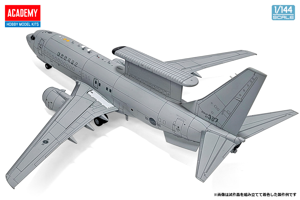 画像: アカデミー 1/144 E-737 ピースアイ 空中警戒管制機【プラモデル】 
