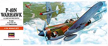 画像1: ハセガワ 1/72 P-40Nウォーホーク 【プラモデル】 