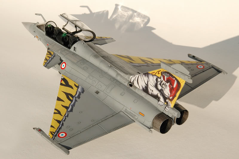 画像: 独レベル 1/48 フランス空軍 ラファールB"タイガーミート"