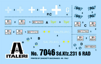 画像: イタレリ 1/72 ドイツSd.Kfz.231 六輪装甲車
