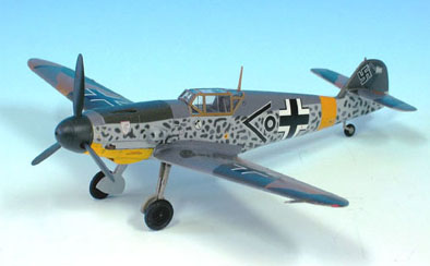 画像: ファインモールド 1/72 メッサーシュミットBf109F-2 【プラモデル】