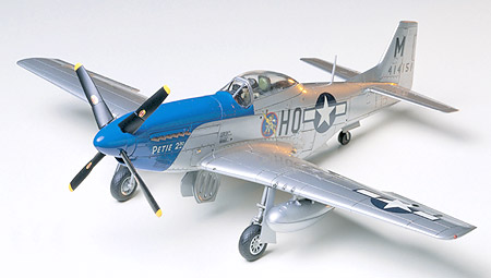 画像1: タミヤ 1/48 ノースアメリカンP-51Dマスタング  