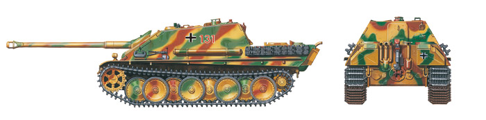 画像: タミヤ 1/48 ドイツ駆逐戦車ヤークトパンサー・後期型