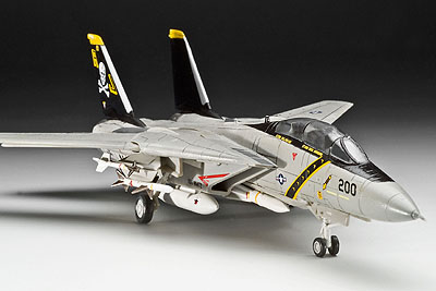 画像: 独レベル 1/144 F-14Aトムキャット"ジョリーロジャース" 【プラモデル】