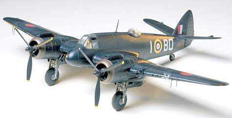 画像1: タミヤ 1/48 ブリストル・ボーファイターMk.VI夜間戦闘機  