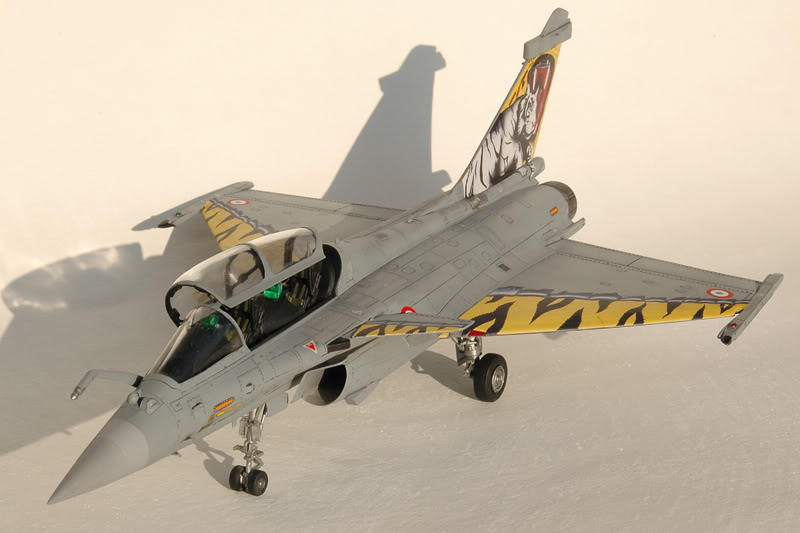 画像: 独レベル 1/48 フランス空軍 ラファールB"タイガーミート"