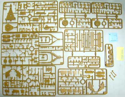 画像: ブロンコモデル 1/35 ドイツ 3.7cm対空機関砲Flak36w/Sd.Ah.52トレーラー