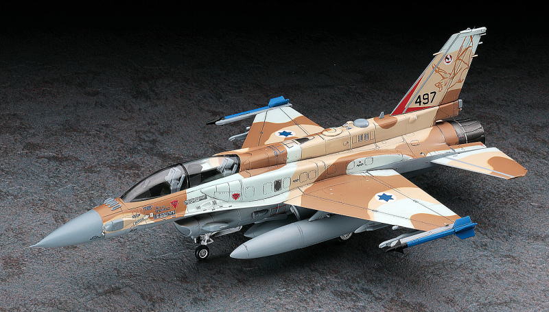 画像: ハセガワ 1/72 イスラエル空軍 F-16Iファイティングファルコン 【プラモデル】 