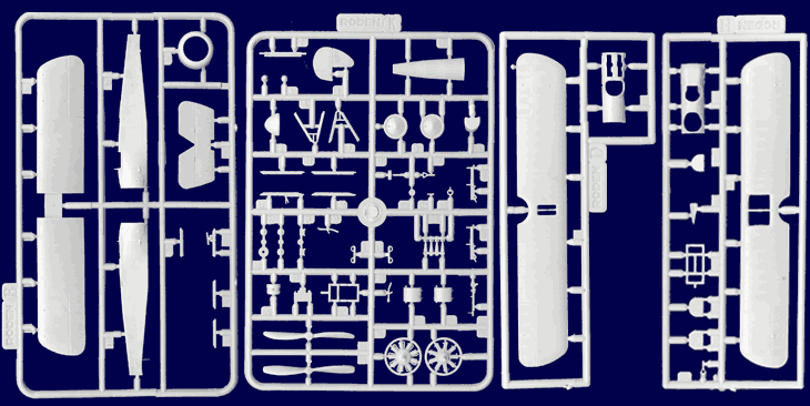 画像: ローデン 1/72 ソッピースF.1キャメル複座練習機【プラモデル】