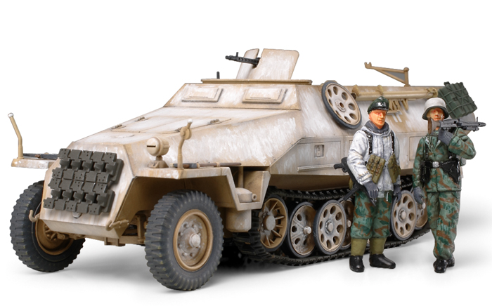 画像1: タミヤ 1/48 ドイツ ハノマーク装甲兵員輸送車D型 シュッツェンパンツァー【プラモデル】 