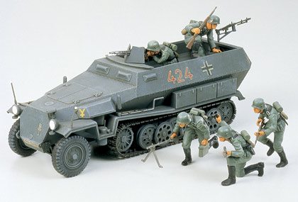 画像1: タミヤ 1/35 ドイツ ハノマーク兵員輸送車  