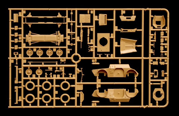 画像: イタレリ 1/72 イタリア陸軍 アウトブリンダAB43装甲車【プラモデル】