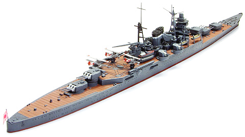 画像: タミヤ 1/700 軽巡洋艦 熊野 