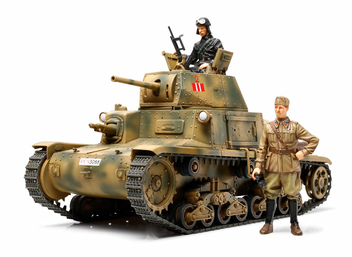 画像: タミヤ 1/35 イタリア中戦車 M13/40カーロ・アルマート 