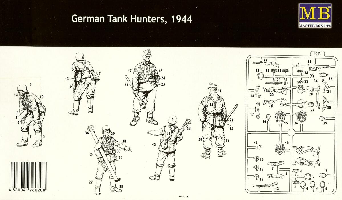画像: マスターボックス 1/35 ドイツ"タンクハンターズ"1944