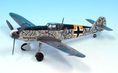 画像: ファインモールド 1/72 メッサーシュミットBf109F-4 【プラモデル】