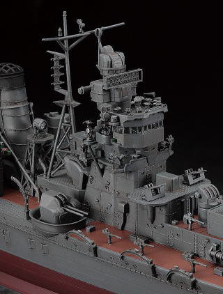 画像: ハセガワ 1/350 日本海軍軽巡洋艦 矢矧"天一号作戦"　