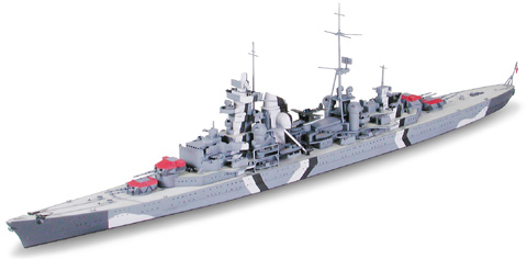 画像1: タミヤ 1/700 ドイツ重巡洋艦 プリンツオイゲン  