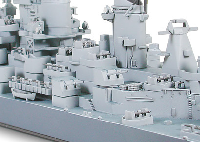 画像: タミヤ 1/700 アメリカ戦艦ミズーリBB-63 