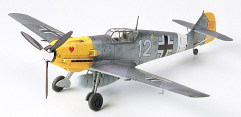 画像1: タミヤ 1/72 メッサーシュミットBf109E-4/7 TROP  