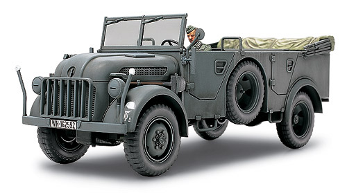 画像: タミヤ 1/48 ドイツ大型軍用乗用車シュタイヤー1500A/01